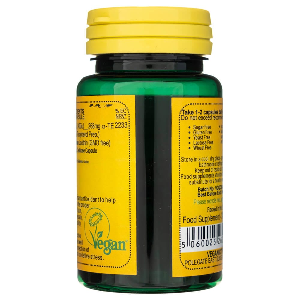 Veganicity Vitamin E400 - 30 Capsules