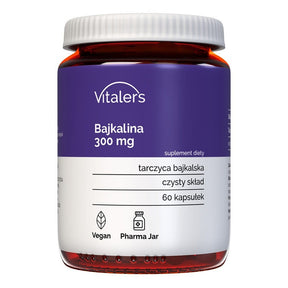 Vitaler's Baicalin (Baikal Skullcap) 300 mg - 60 Capsules