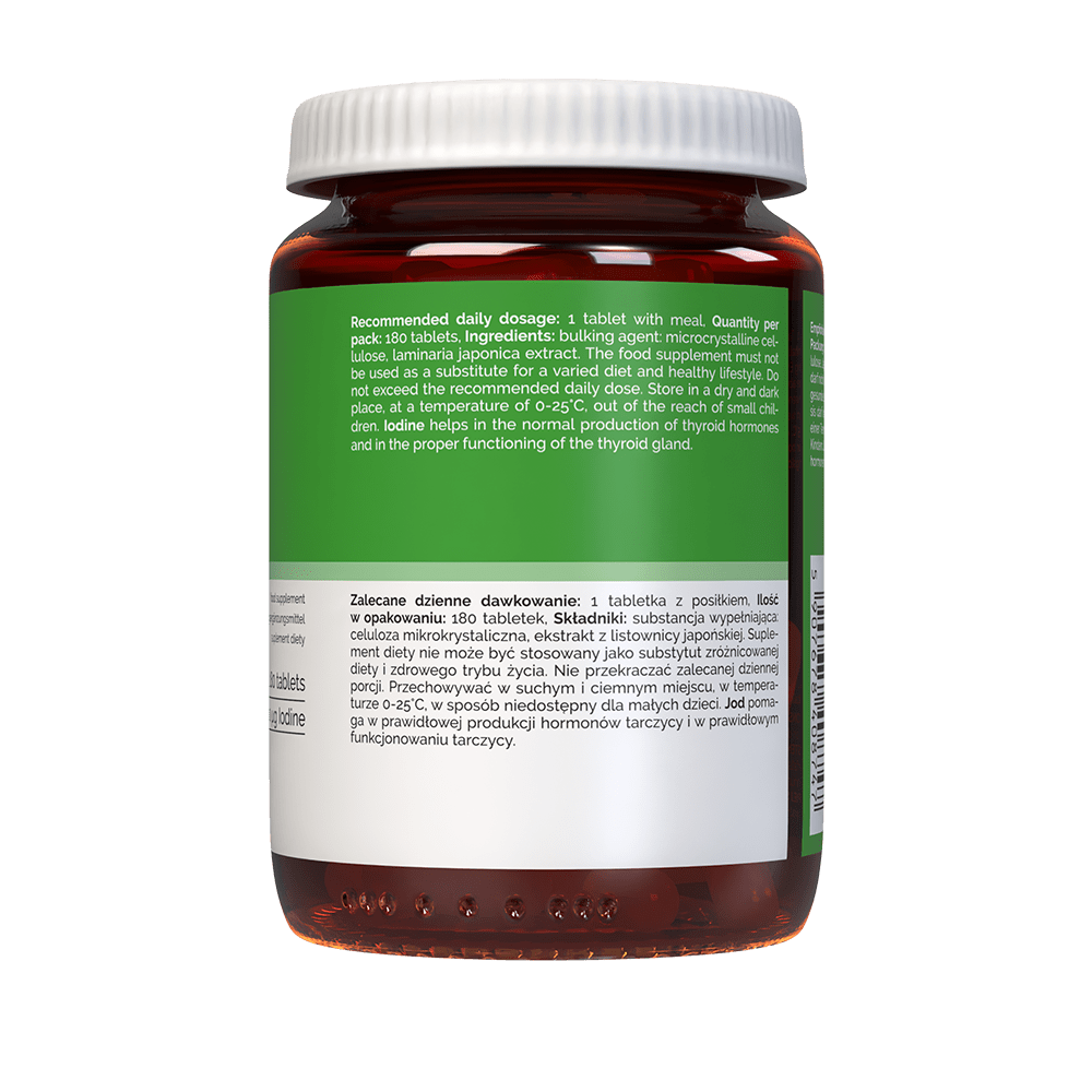 Vitaler's Kelp 20 mg - 180 Tablets