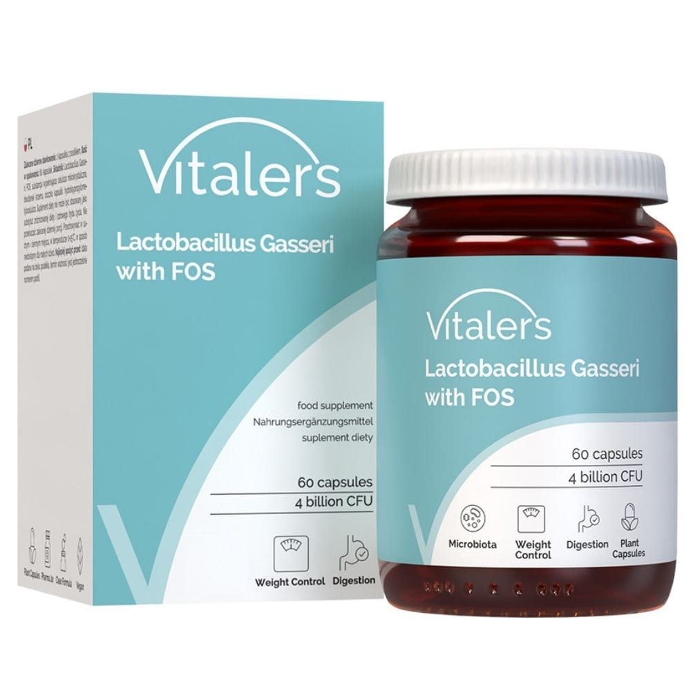 Vitaler's Lactobacillus Gasseri with FOS (Probiotic) - 60 Capsules – Medpak