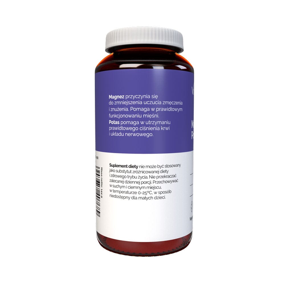 Vitaler's Magnesium 100 mg + Potassium 150 mg + Vitamin B6 10 mg - 120 Capsules