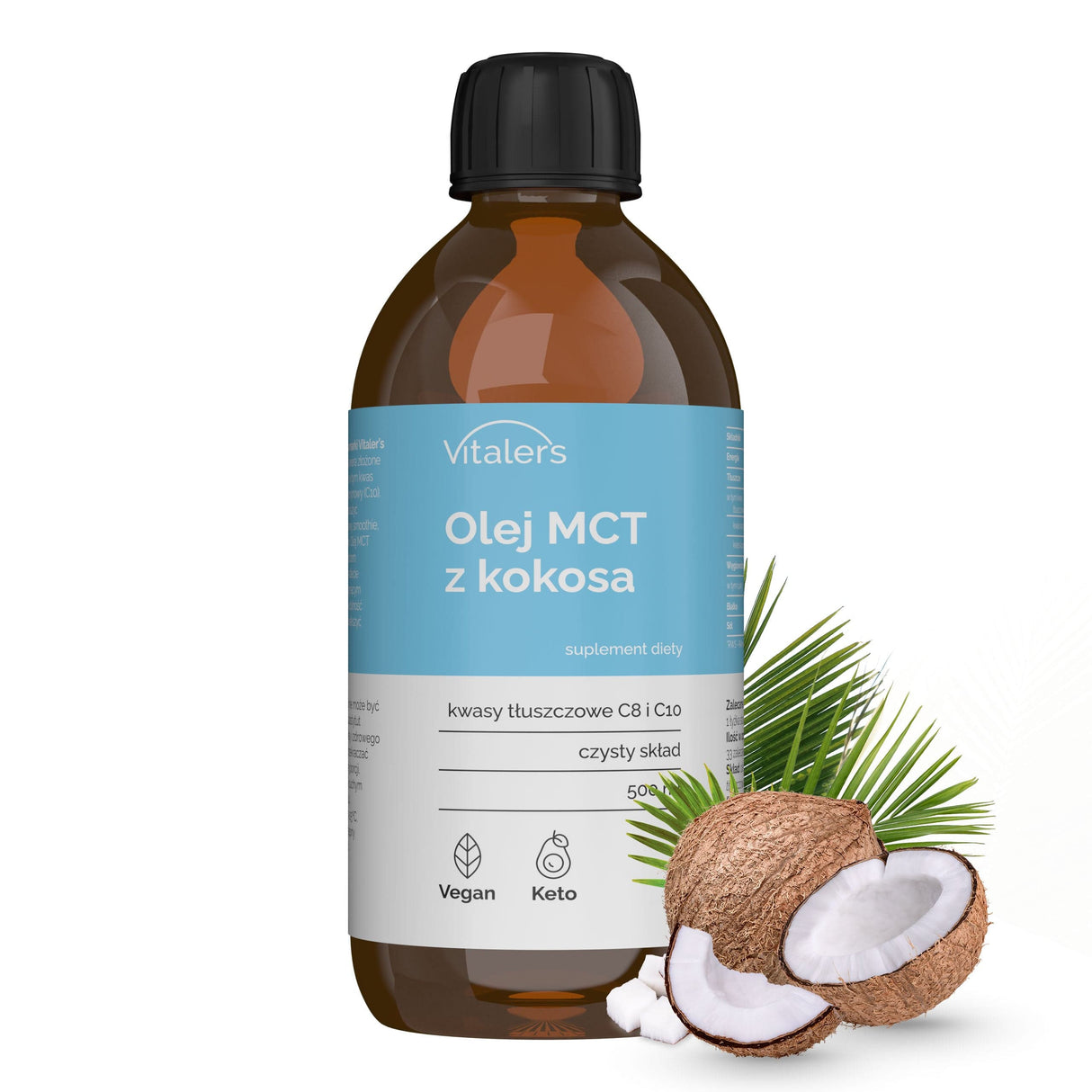 Vitaler's MCT oil from coconut - 500 ml