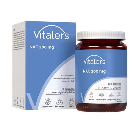 Vitaler's NAC 200 mg – 120 Capsules