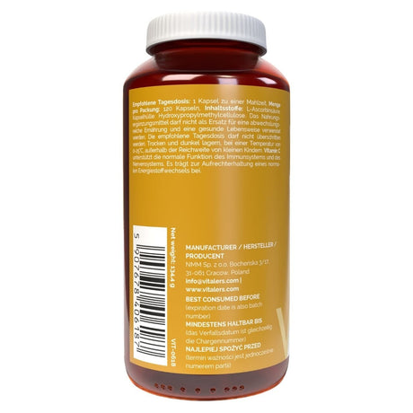 Vitaler's Vitamin C 1000 mg - 120 Capsules