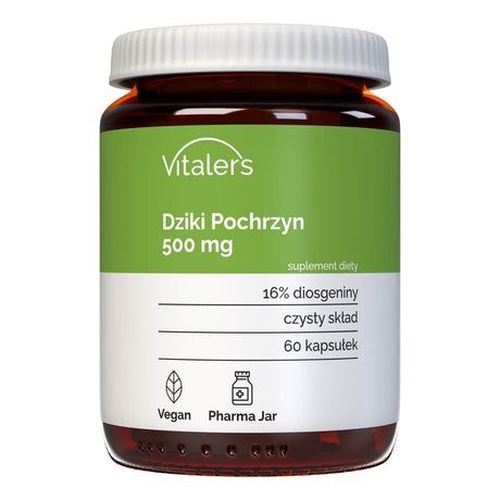 Vitaler's Wild Yam 500 mg - 60 Capsules