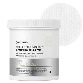 VT Cosmetics Reedle Shot Synergy Sparkling Toner Pad - 80 Pieces