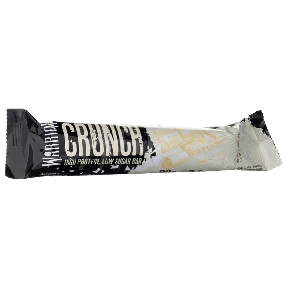 Warrior Crunch Protein Bar, White Chocolate - 64 g
