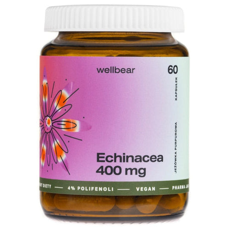 Wellbear Echinacea 400 mg - 60 Capsules