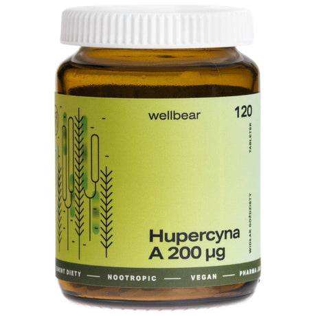 Wellbear Huperzine A 200 mcg - 120 Tablets