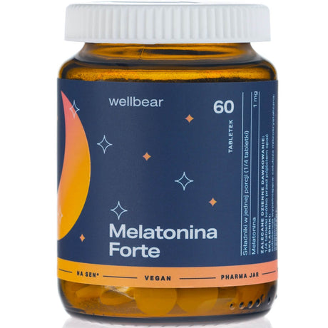 Wellbear Melatonin Forte- 60 Tablets