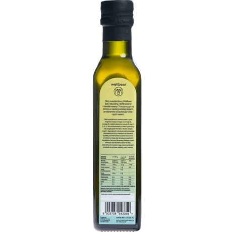 Wellbear Mustard Oil Cold Pressed - 250 ml