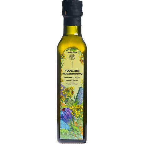 Wellbear Mustard Oil Cold Pressed - 250 ml