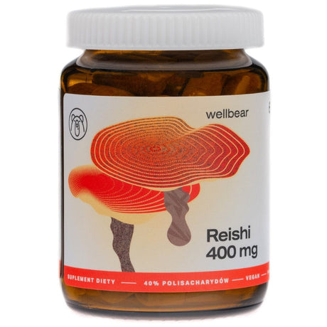 Wellbear Reishi 400 mg - 60 Capsules