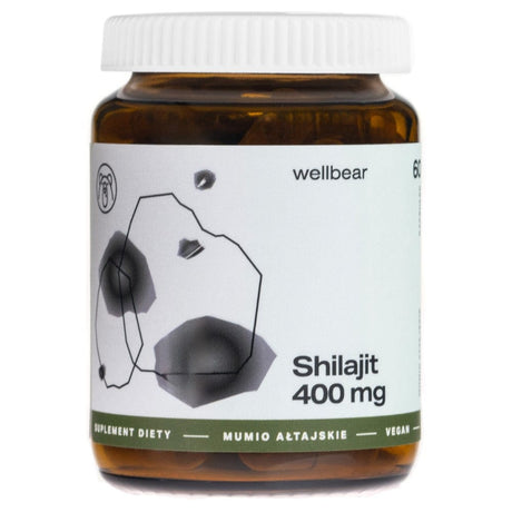 Wellbear Shilajit 400 mg - 60 Capsules