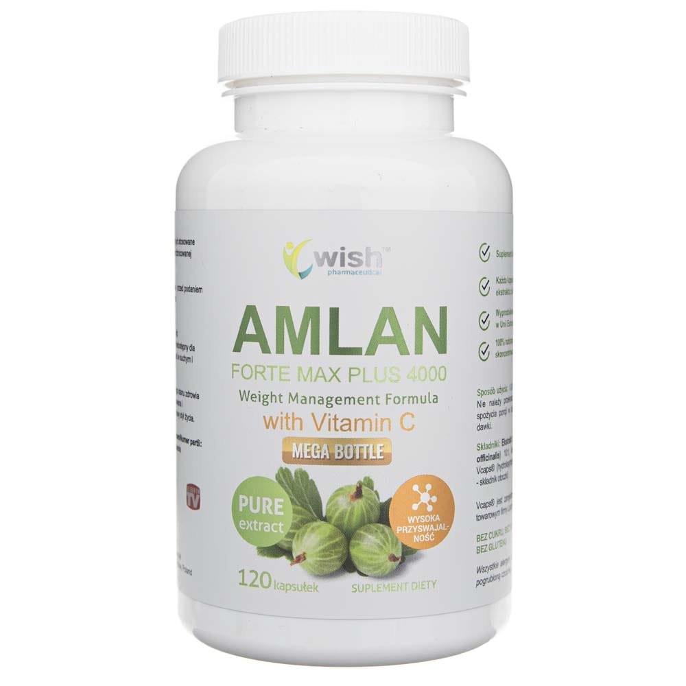 Wish Amlan Forte 4000 mg - 120 Capsules