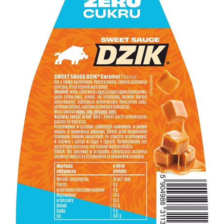 WK DZIK Zero Sauce Caramel - 425 ml