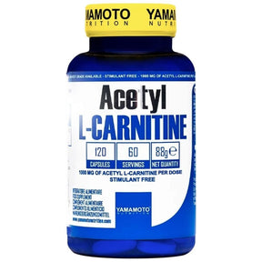 Yamamoto Acetyl L-Carnitine 1000 mg - 120 Capsules