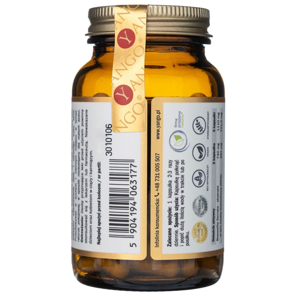Yango Boswellia 65 460 mg - 90 Capsules