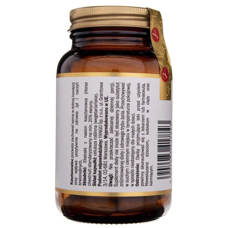 Yango Horse Chestnut 20% Aescin - 60 Capsules