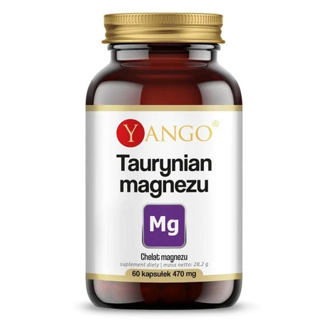 Yango Magnesium Taurate - 60 Capsules