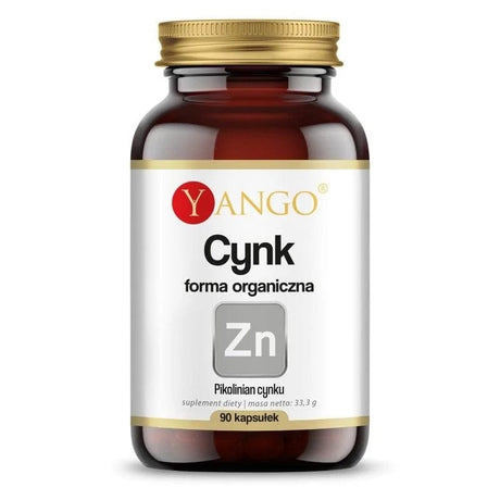 Yango Organic Zinc (Picolinate) - 90 Capsules