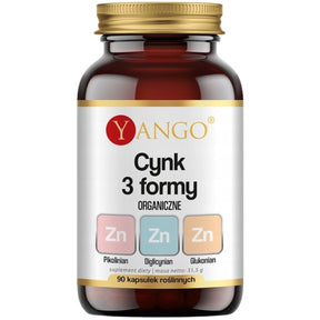 Yango Zinc 3 Forms – 90 Capsules