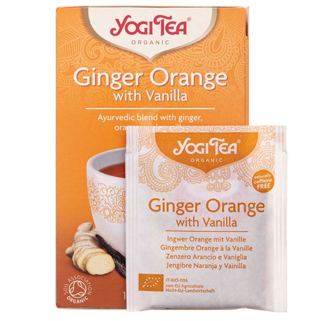 Yogi Tea Ginger Orange - 17 sachets