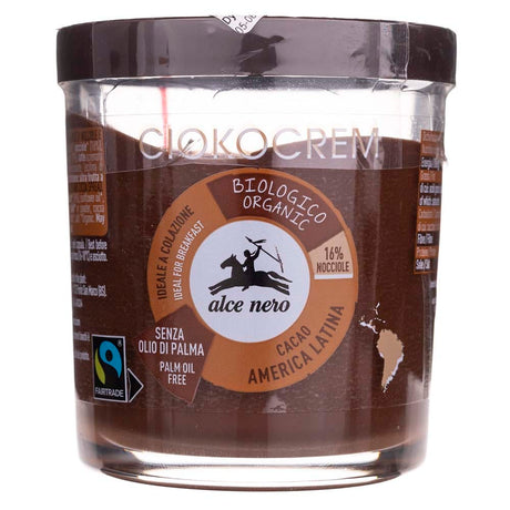 Alce Nero Hazelnut & Chocolate Cream - 180 g