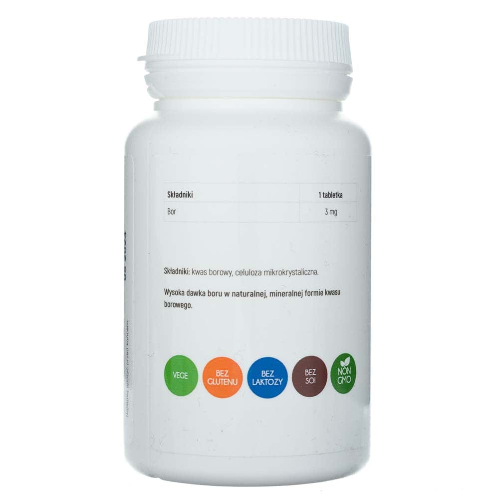 Aliness Boron (Boric Acid) 3 mg - 100 Tablets