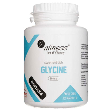 Aliness Glycine 800 mg - 100 Veg Capsules