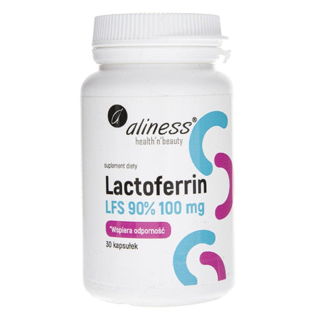 Aliness Lactoferrin LFS 90% 100 mg - 30 Capsules