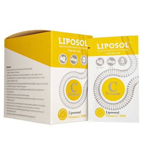 Aliness Liposol ™ Liposomal vitamin C 1000 mg - 40 Sachets