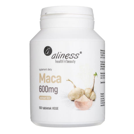 Aliness Maca 600 mg - 100 Tablets