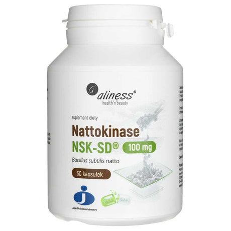 Aliness Nattokinase NSK-SD® 100 mg - 60 Capsules