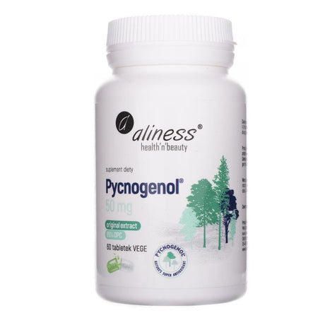 Aliness Pycnogenol® Extract 65% 50 mg - 60 Tablets
