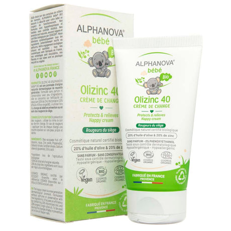 Alphanova Bebe Anti-Burn Nappy Cream - 50 g