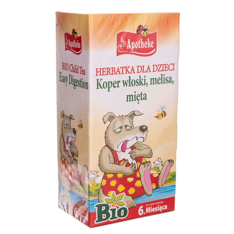 Apotheke Bio Tea for Children's Digestion - 20 sachets