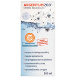 Aura Herbals Argentum 200 Colloidal Silver 100 ppm - 500 ml