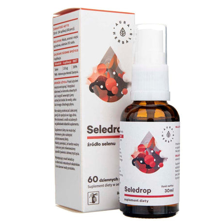 Aura Herbals Seledrop - Selenium 110 mcg sodium (IV) selenate, aerosol - 30 ml