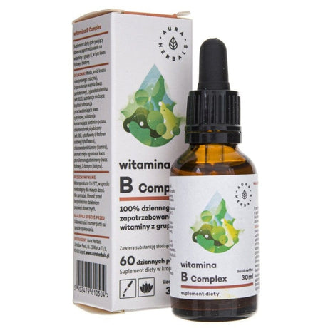 Aura Herbals Vitamin B Complex, drops - 30 ml