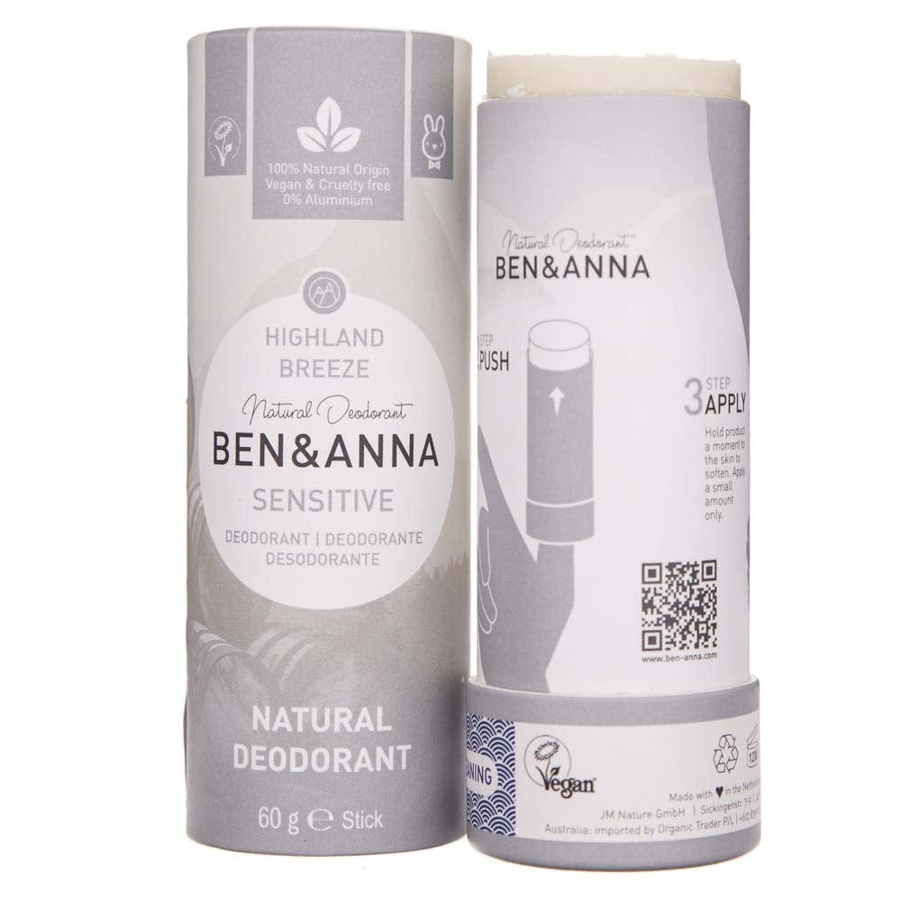 Ben&Anna Natural Deodorant Without Soda Highland Breeze - 60 g