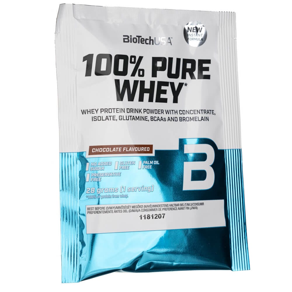 BioTech USA 100% Pure Whey, Chocolate - 28 g