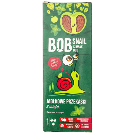 Bob Snail Apple & Mint Snack with No Added Sugar - 30 g