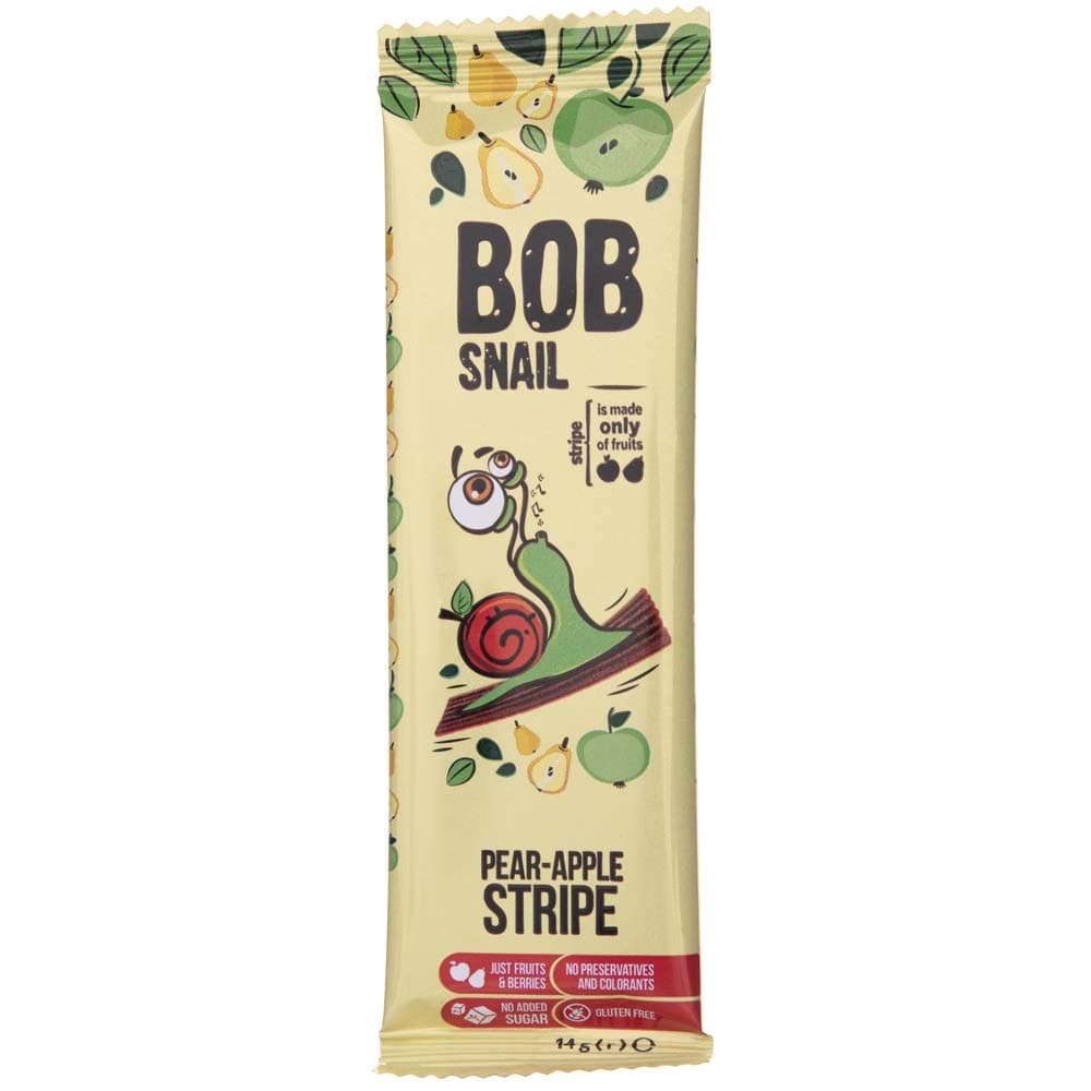 Bob Snail Apple & Pear Snack with No Added Sugar - 30 g