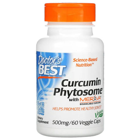 Doctor's Best Curcumin Phytosome with Meriva 500 mg - 60 Veg Capsules