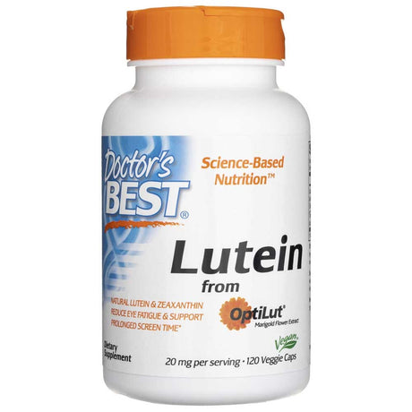 Doctor's Best  Lutein from OptiLut  - 120 Veg Capsules