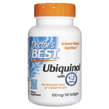 Doctor's Best Ubiquinol with Kaneka Q+ 100 mg - 60 Softgels