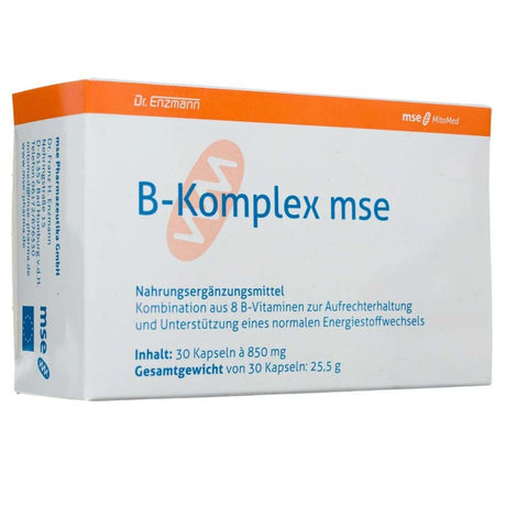 Dr Enzmann MSE B-Complex - 30 Capsules