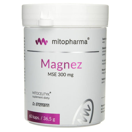 Dr Enzmann MSE Magnesium 300 mg - 60 Capsules