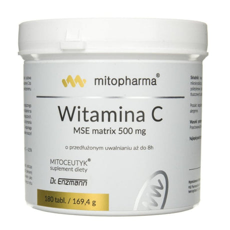 Dr Enzmann Vitamin C MSE matrix 500 mg - 180 Tablets
